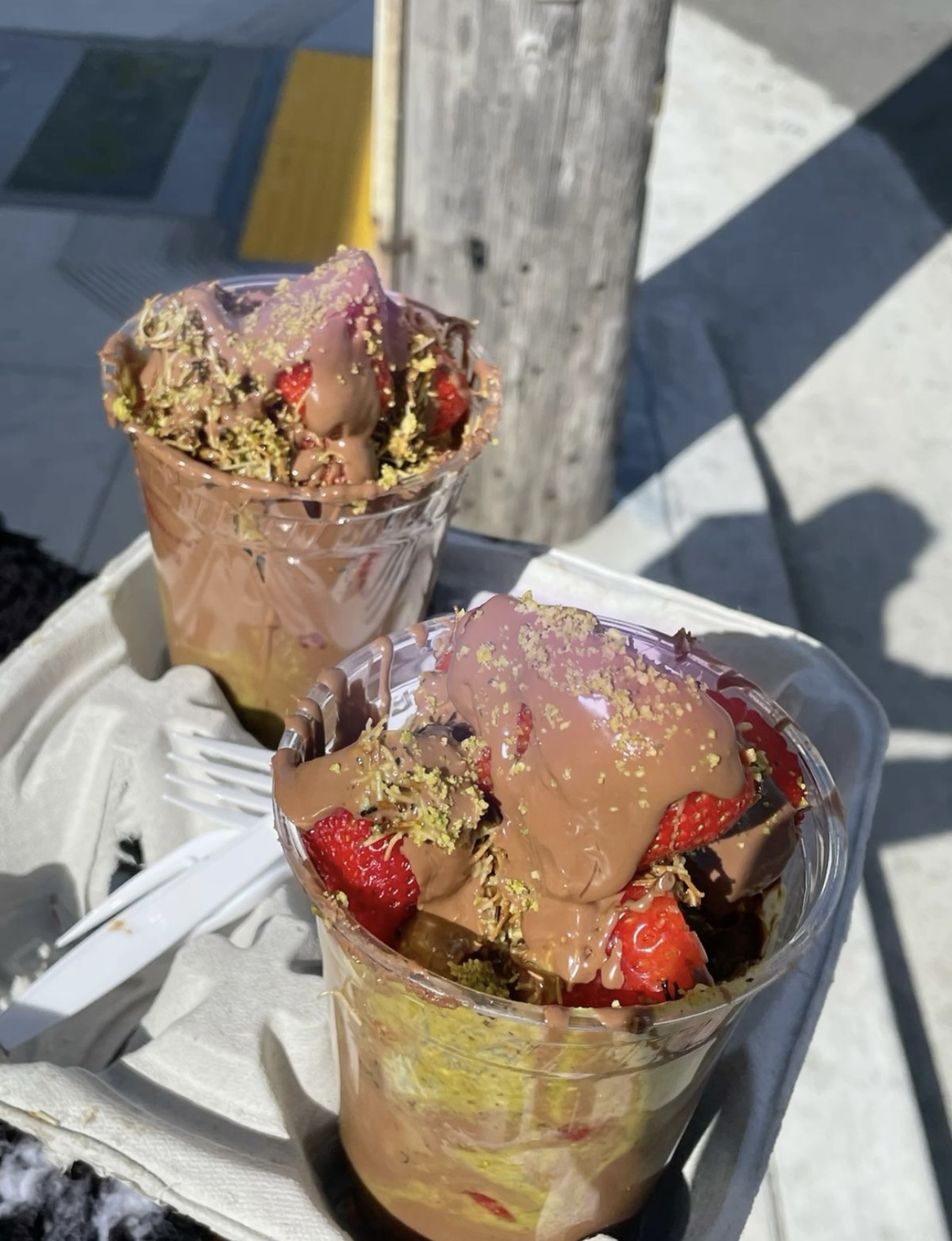 Arranged Food and Objects