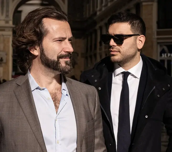 Matteo and Luigi Creators of Fathers Brand