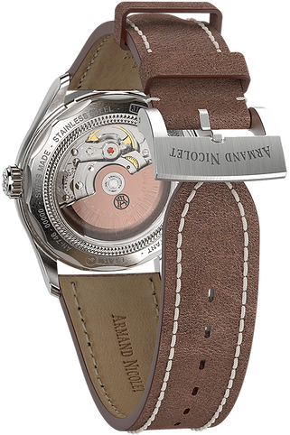 Thumbnail: Armand Nicolet MO2-HS2 Jumping Hour Grey Dial