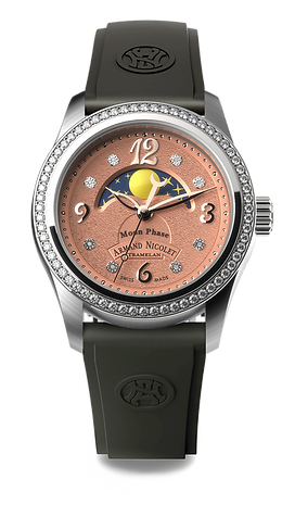 Armand Nicolet M03 Moon phase Diamond Set