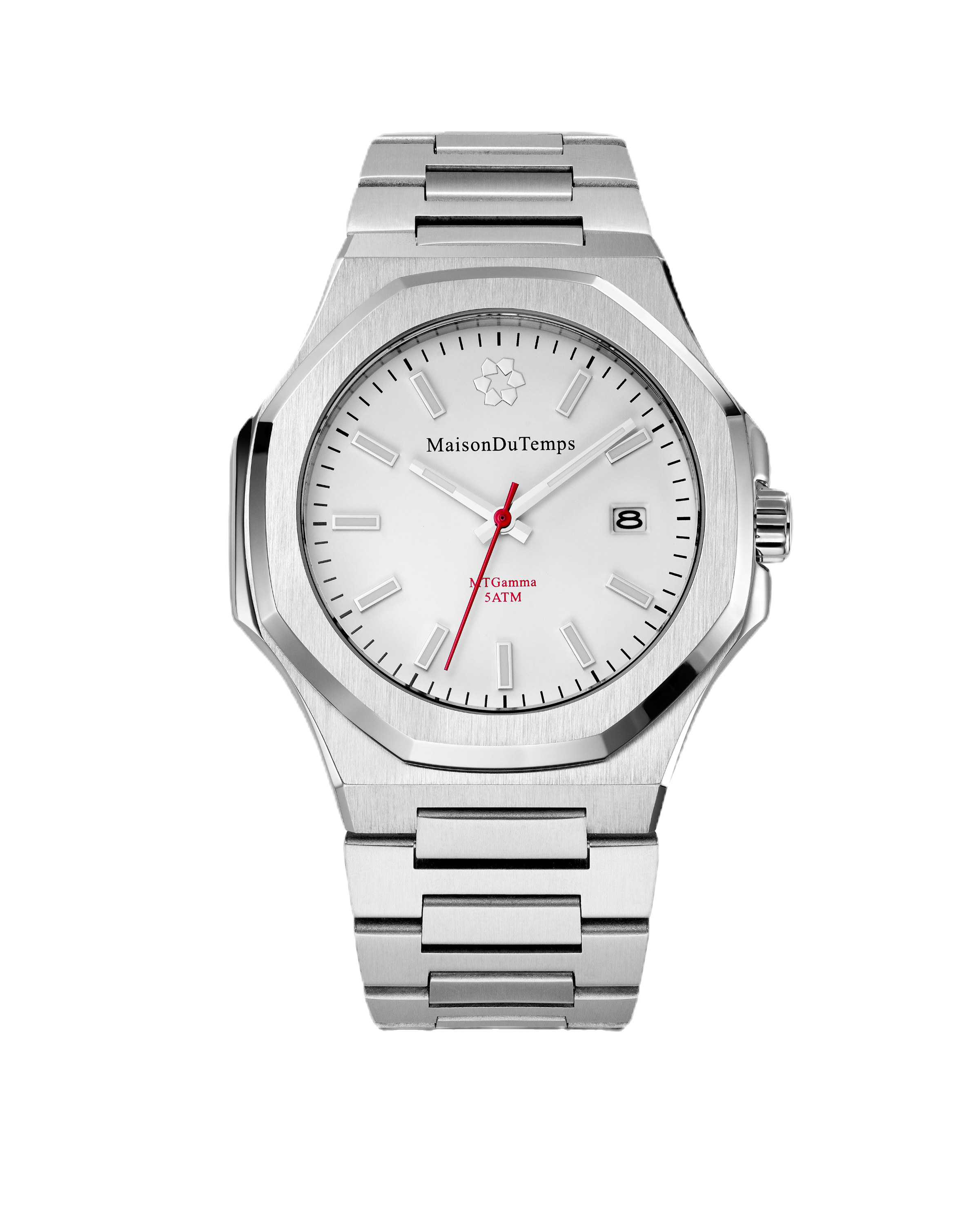 MTGamma Chronograph White Dial 42MM Seiko Movement