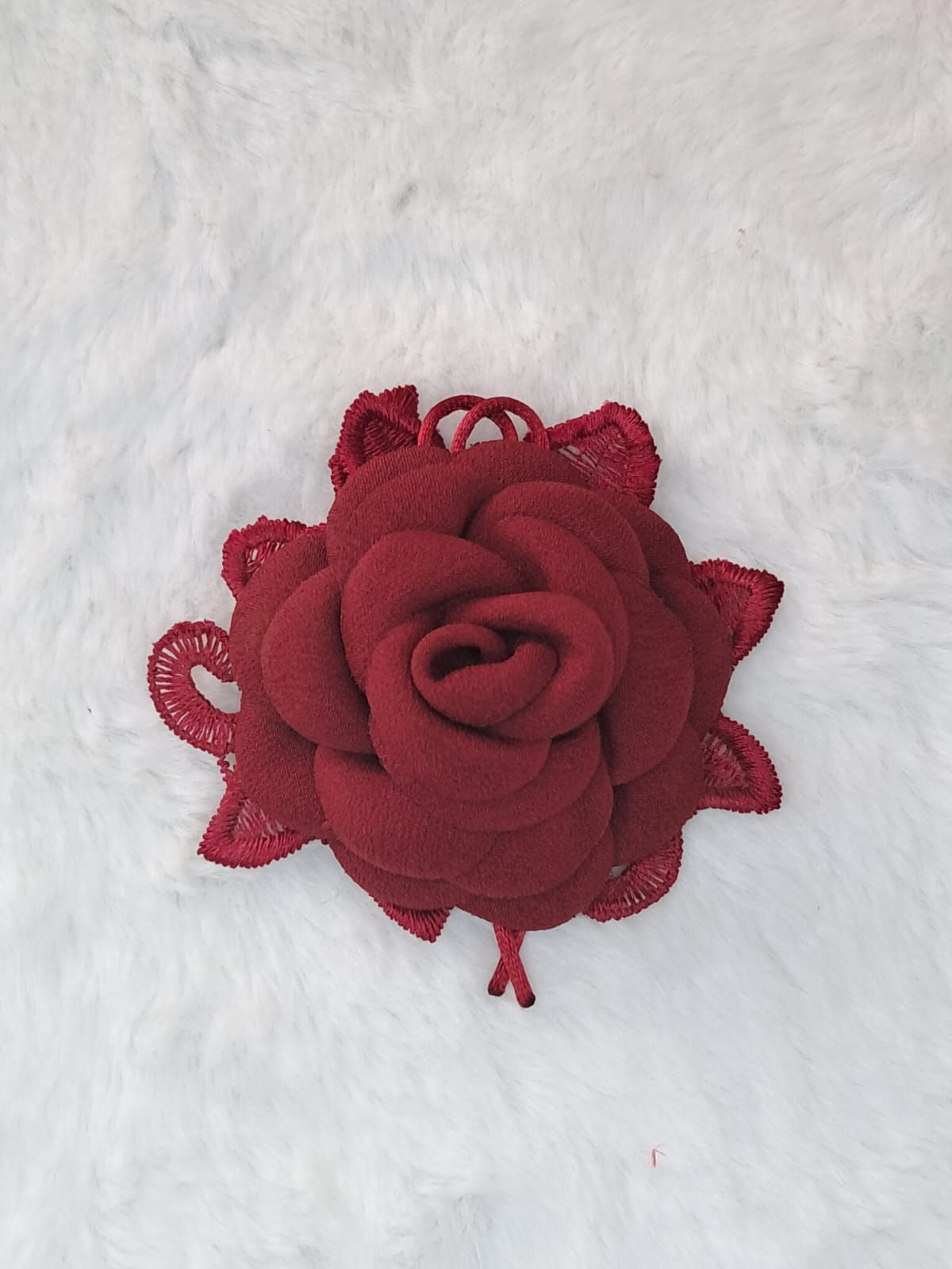 Flor Chimarrita Bordô