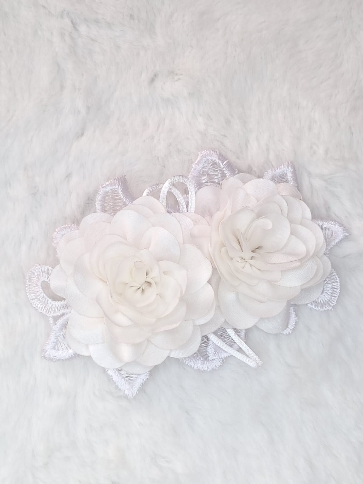 Flor Duas Damas Branca