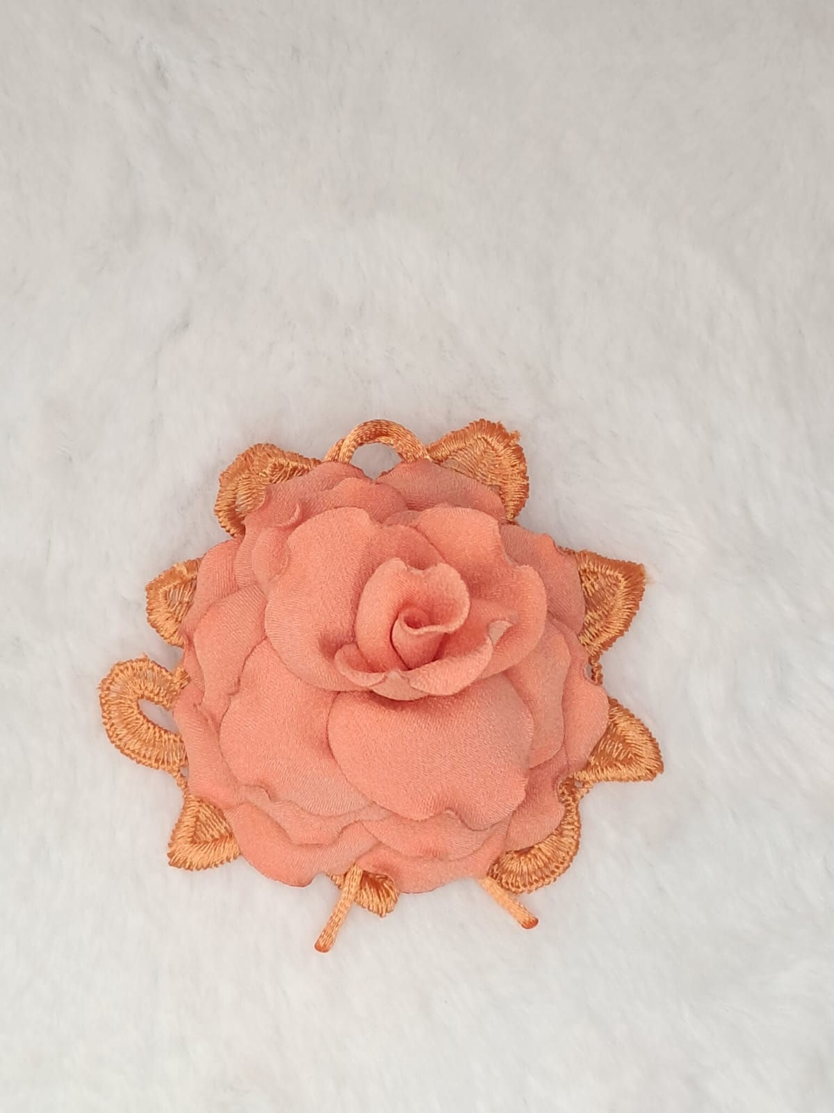 Flor Tirana Laranja c/ Salmão