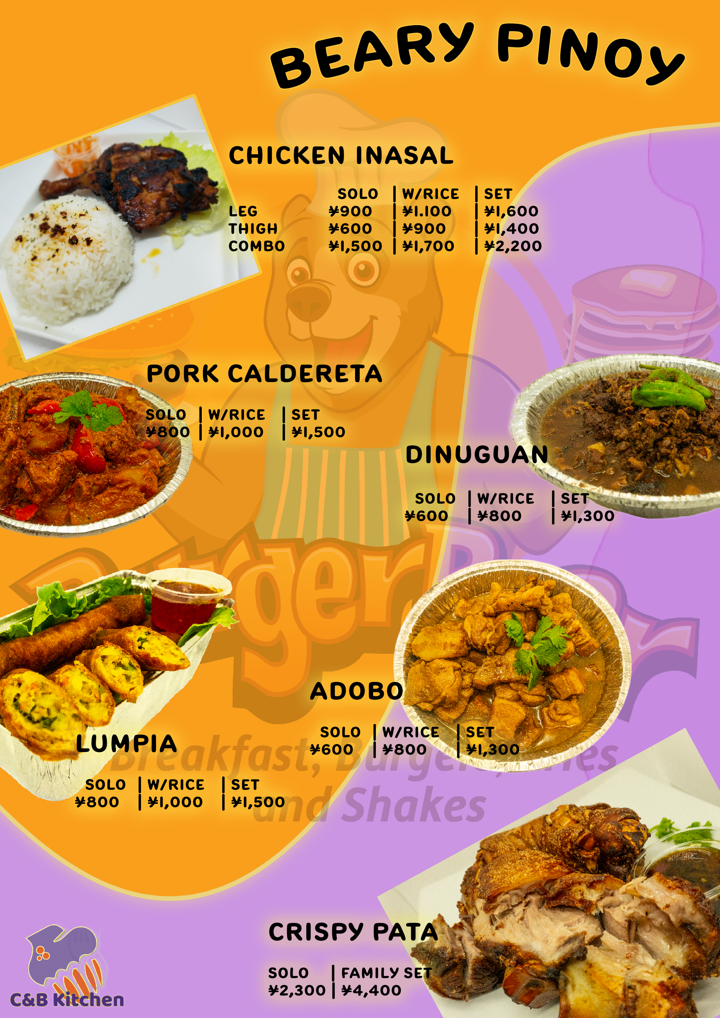 Arranged Food and Objects