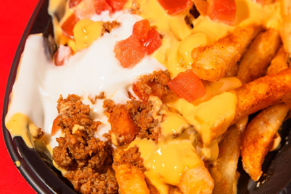 Arranged Food and Objects