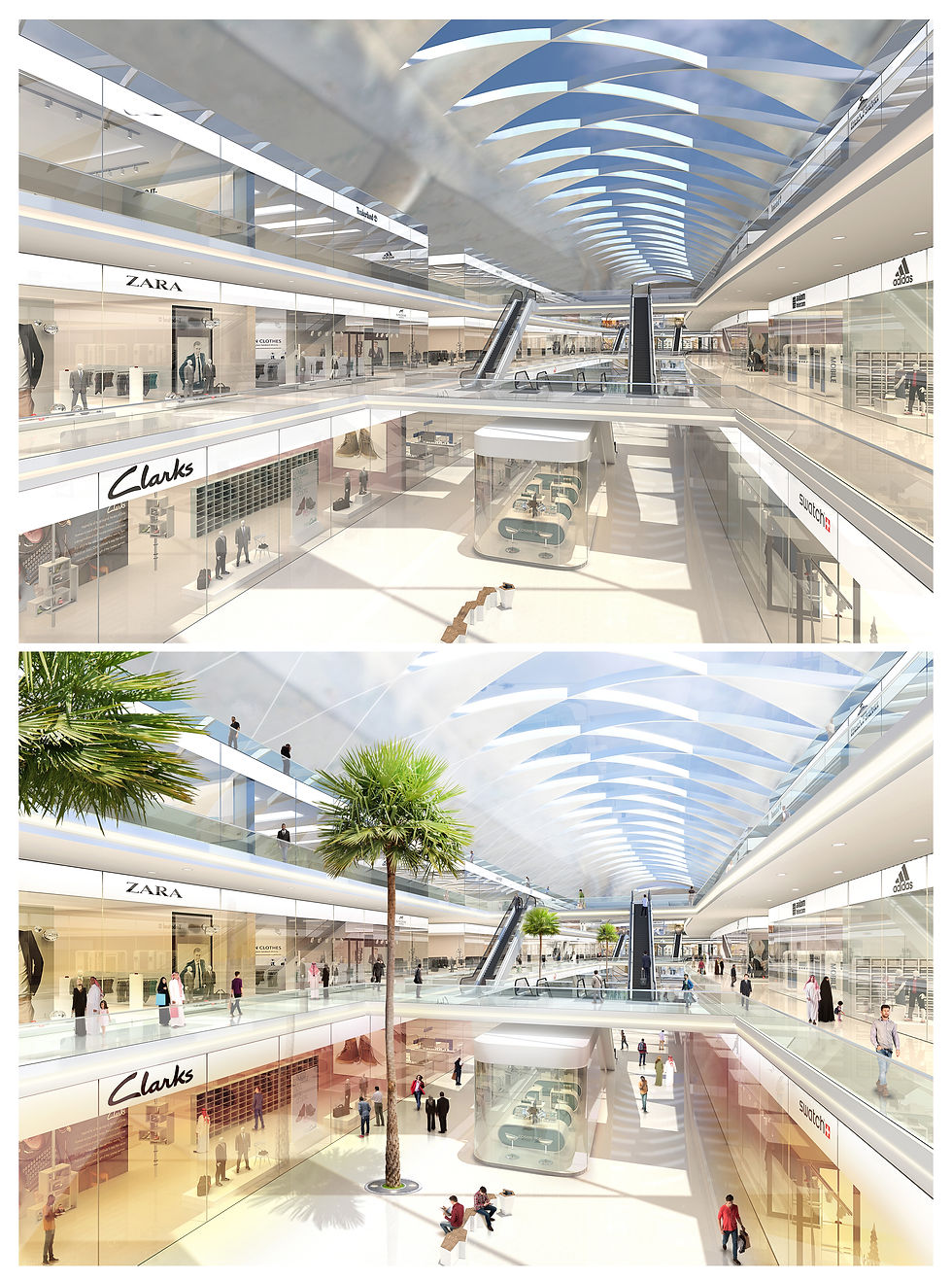 Jeddah Tower Mall Retail Area