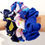 Thumbnail: Large Scrunchies- blues