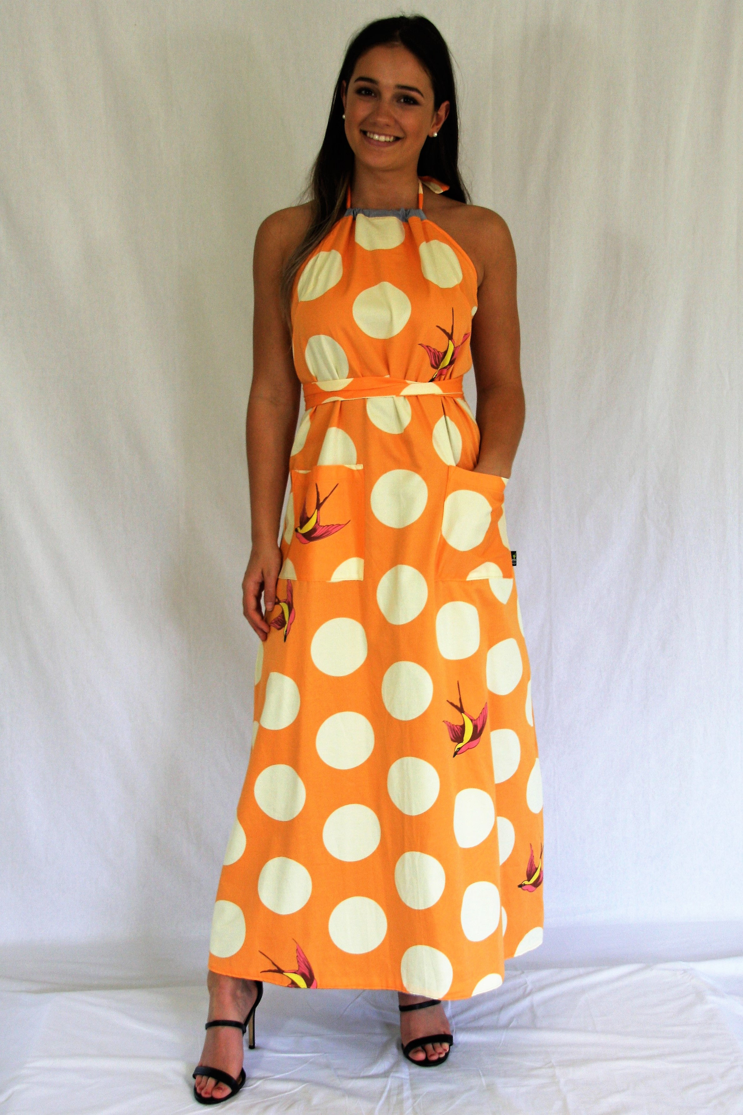 Sommer Dress (maxi) - Swallows