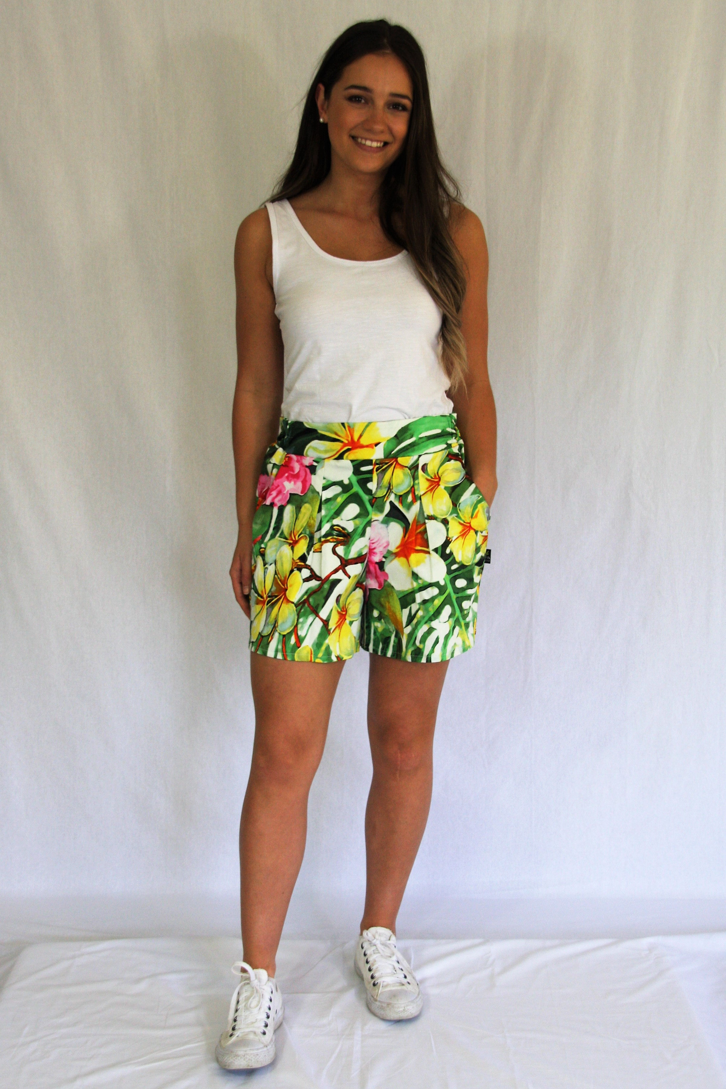 Dana Shorts - Frangapani