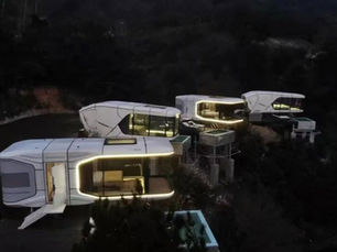 600 sq ft Tiny Home Capsule Home Compact Luxury Living