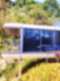 Eye-level view of a tiny house, efficient small house designs