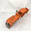 Thumbnail: AM024720-R BRIGHT ORANGE 15.75"L X 6.5"H METAL HALF TRUCK