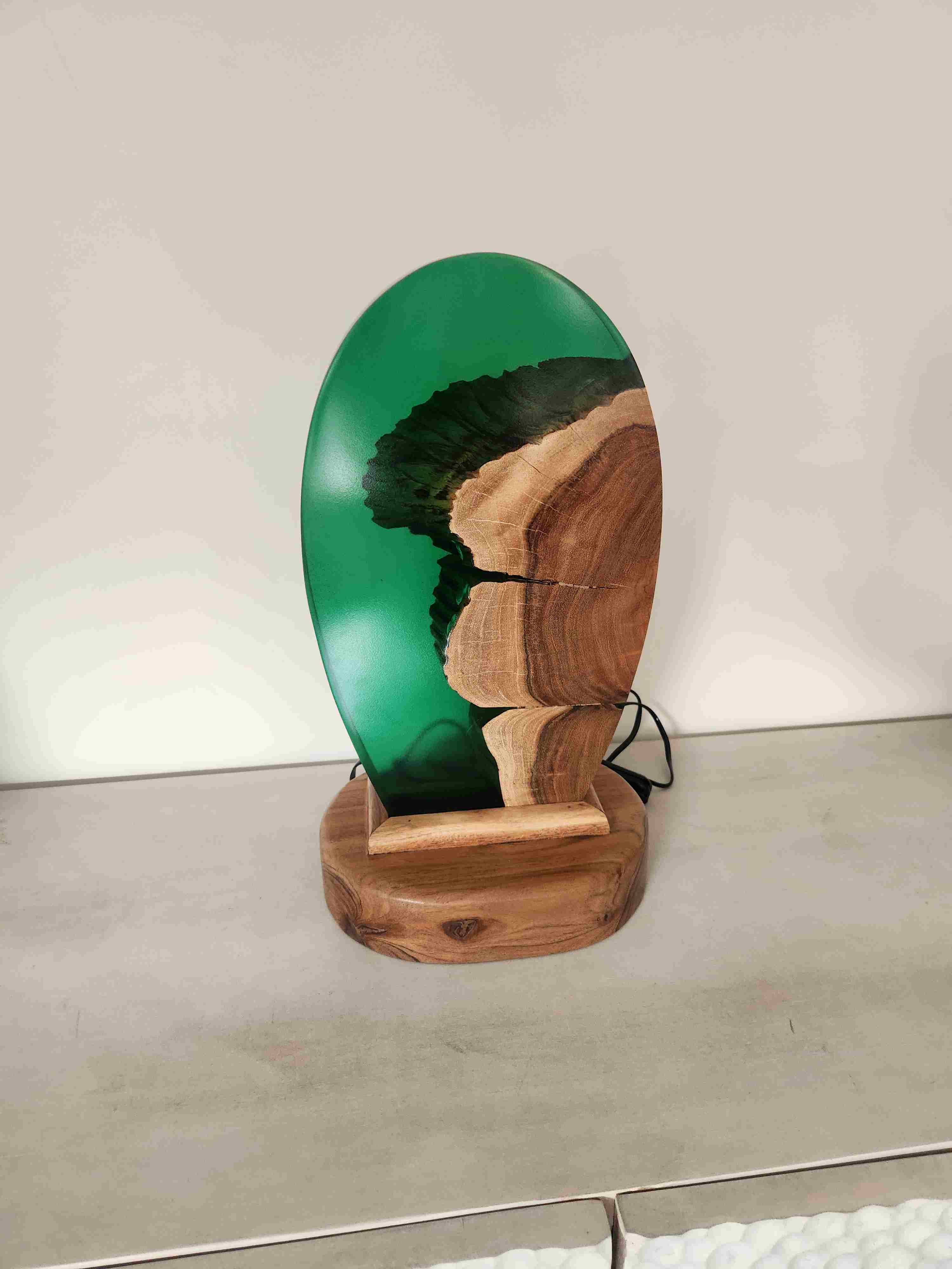 Lampada resina Cactus