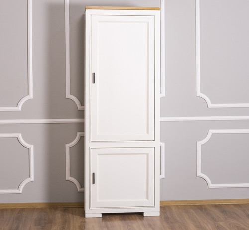 PORTE ANTERIORI NATURALI Semplici / Legno Di Pino Louvre Armadio - Foto 11