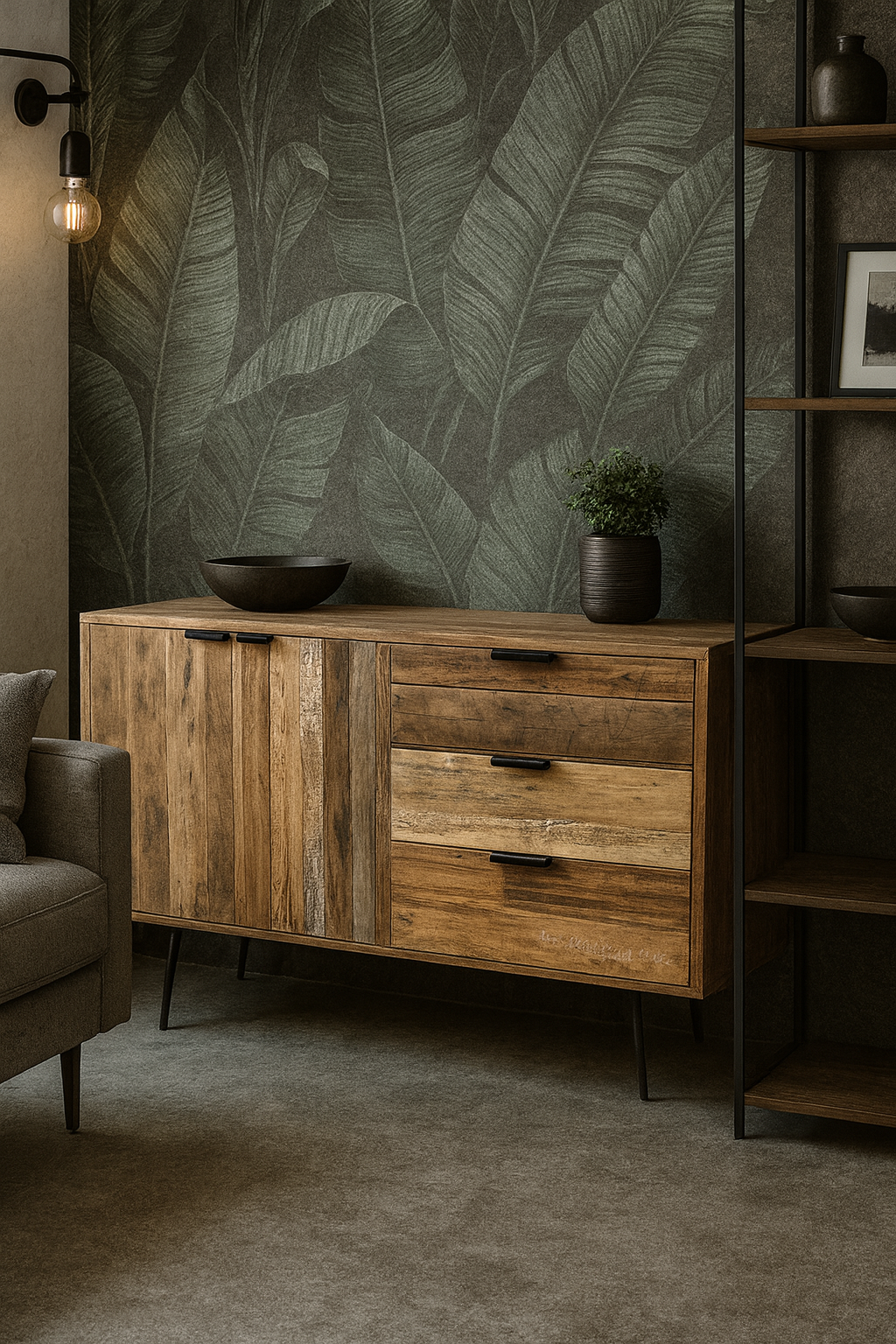 Madia credenza Old Teak 150