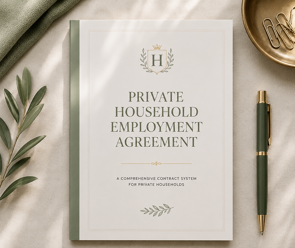 Thumbnail: Private Household Employment Contract System