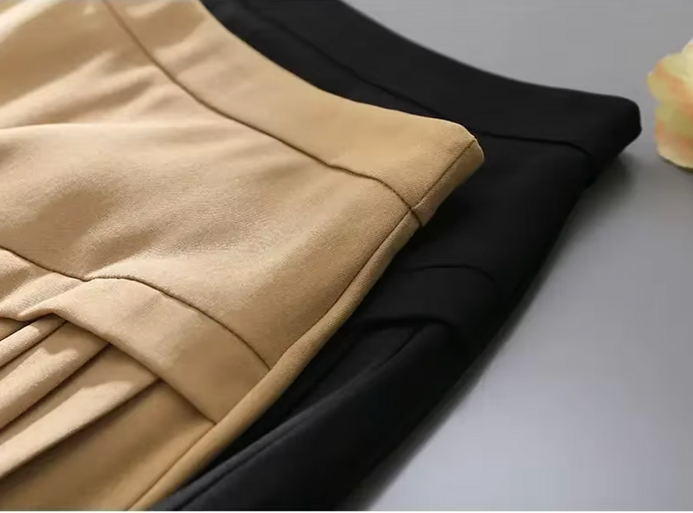 Thumbnail: Elegant Knit A-Line Skirt