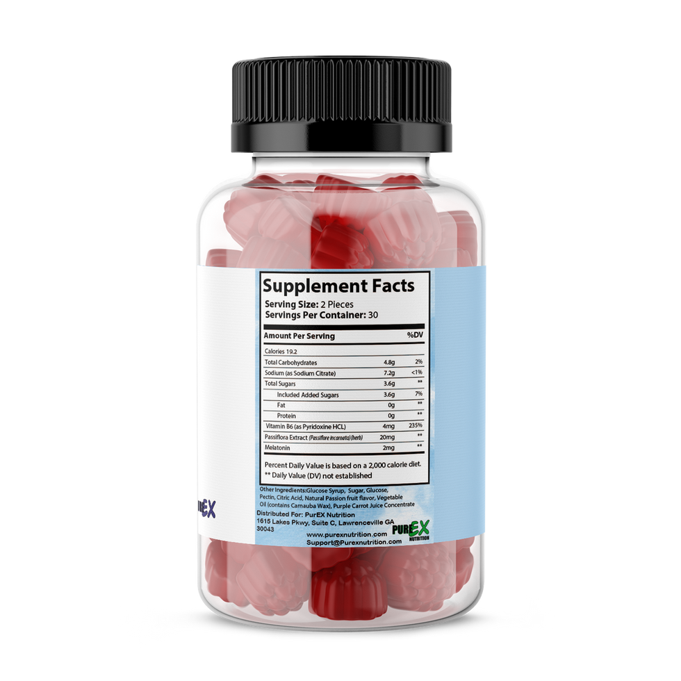 Sleep Gummies for Deep Sleep, Stress Relief & Recovery