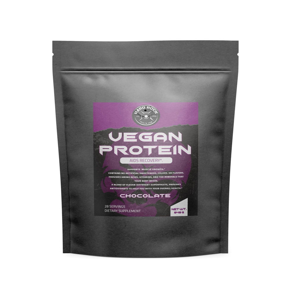 Vegan Protein Powder – 100% Plant-Based, 25g Protein & BCAAs – Chocolate