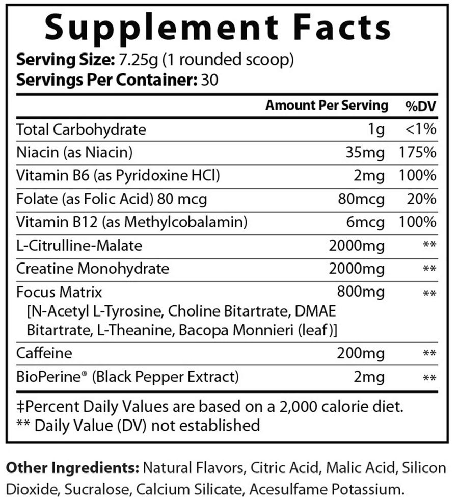 Cognitive Support & Sustained Energy Without Jitters or Crashes
