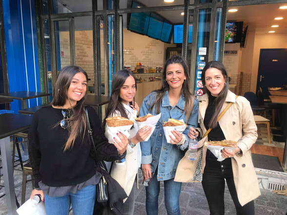 Nos clients contents à Au P'tit Crêpe Crêperie à Paris