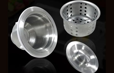 Newmatic kitchen sink drain & strainer