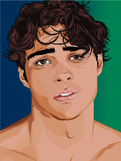 Vector Portrait - Noah Centineo.gif
