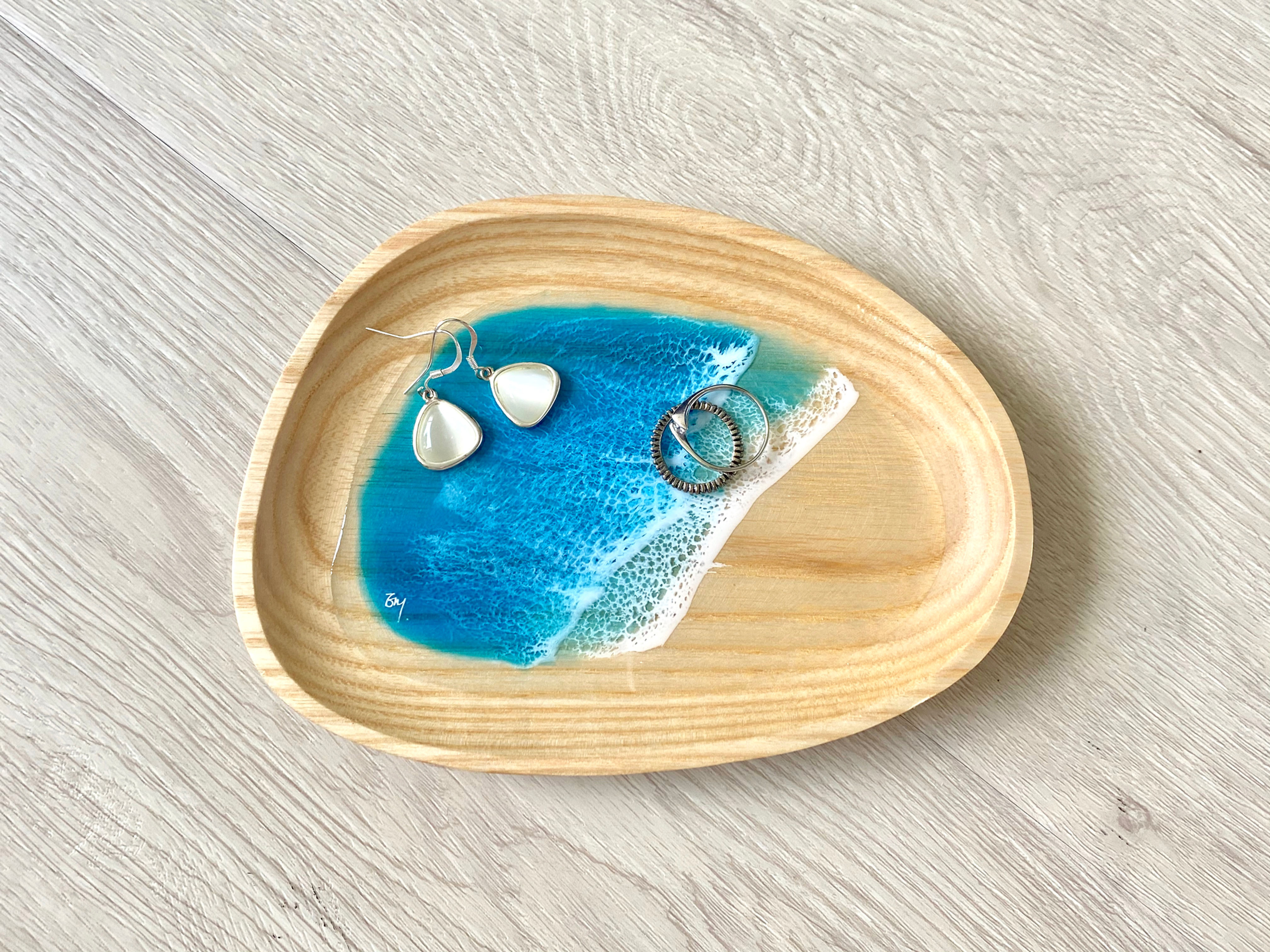 Solid Wood Accessories Tray (S)