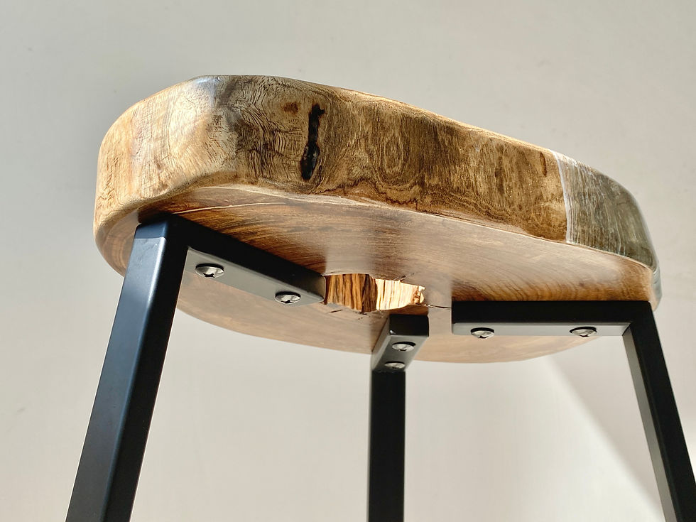 Thumbnail: Live Edge Side Table (#14692)