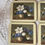 Miniature : Dessous de verre vintage Jason – Bouquet de magnolias & hortensias (set de 6)