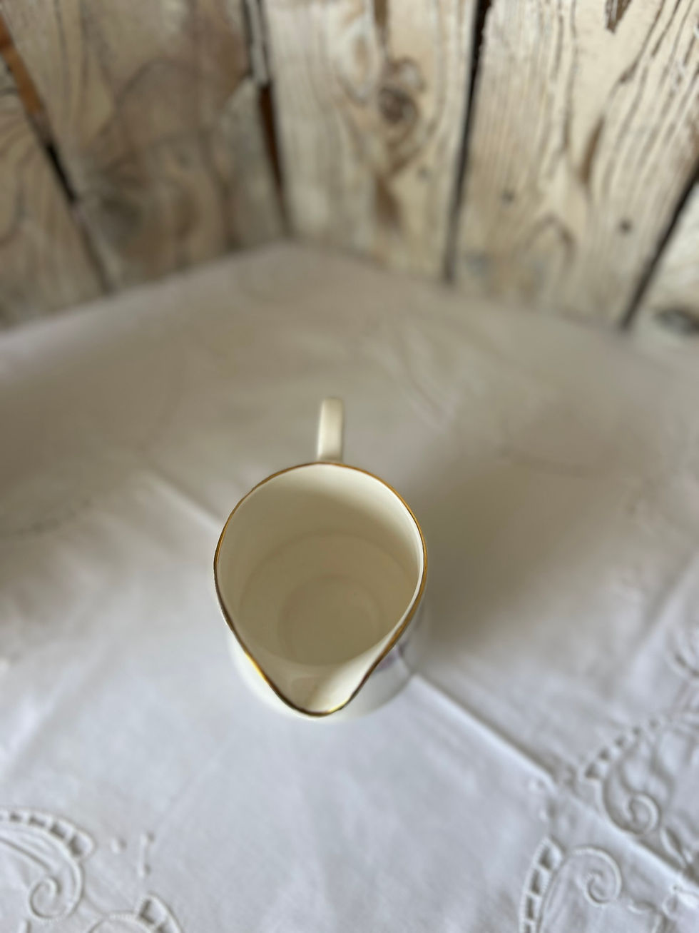 Miniature : Pot à lait ancien Royal Kent en porcelaine anglaise