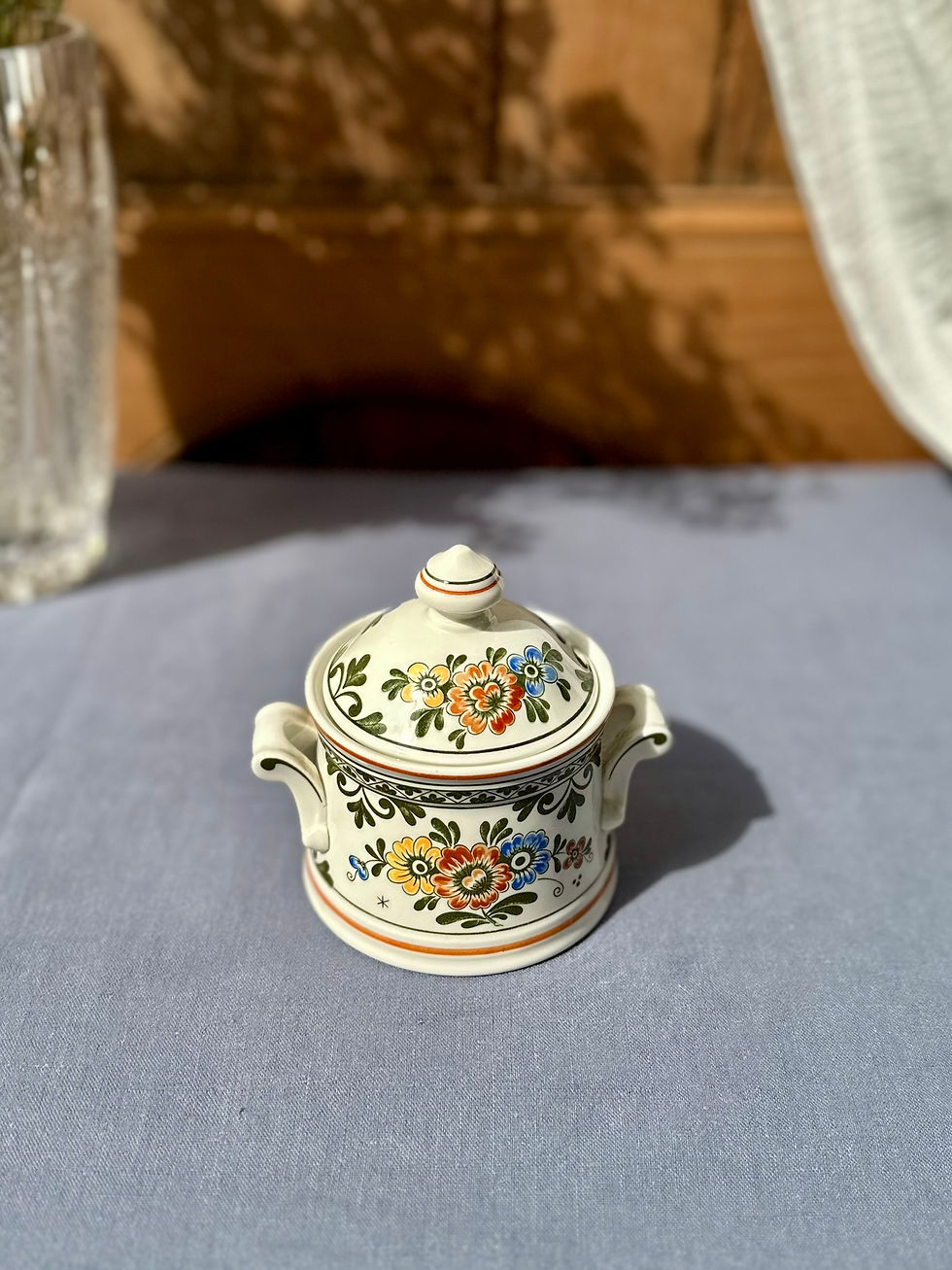 Miniature : Sucrier Villeroy & Boch Alt Amsterdam en porcelaine avec couvercle – Vintage
