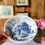 Miniature : Assiette ancienne "Ludlow" – Gien x Wedgwood (décor bleu)