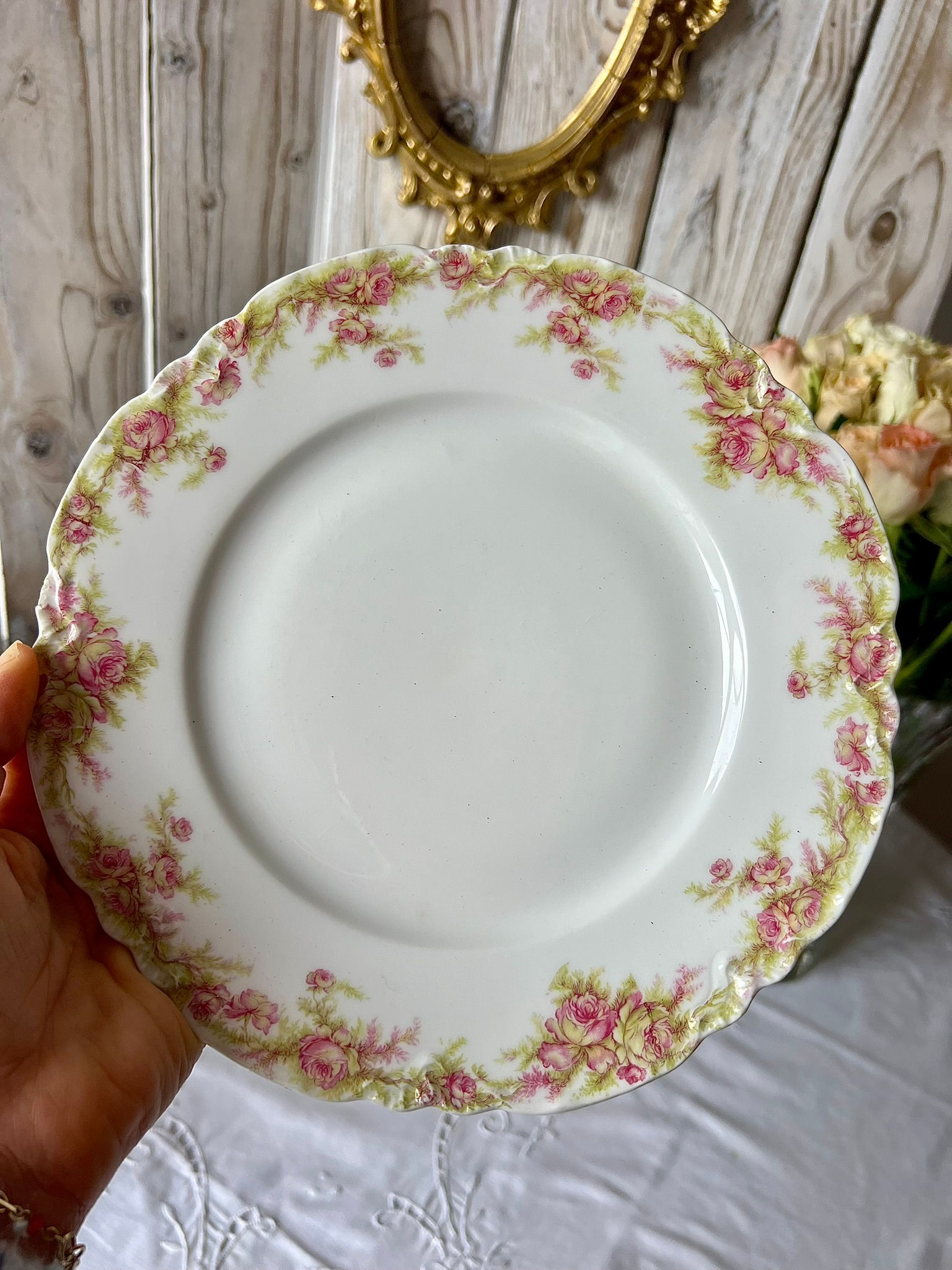 Assiette plate Haviland Limoges