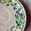 Miniature : Soucoupe ancienne à décor floral multicolore (à l’unité)
