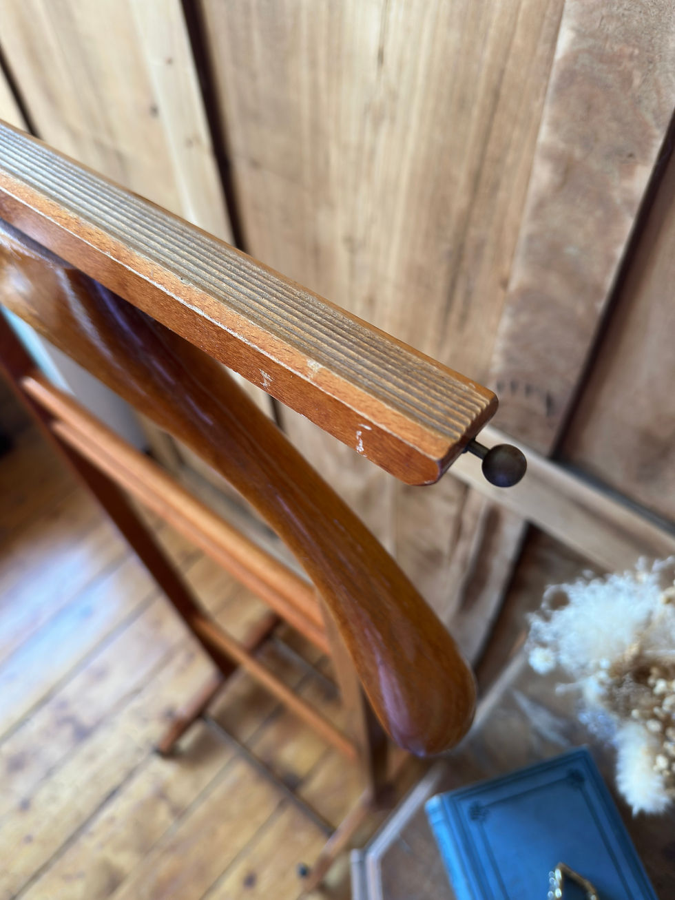 Miniature : Valet de chambre ancien sur roulettes – Made in Italy