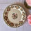 Miniature : Assiette à dessert ancienne Gien – modèle Moustiers Olérys – décor floral coloré