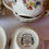 Miniature : Tasse à thé ancienne Gien – modèle Moustiers Olérys – décor floral multicolore