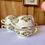 Miniature : Tasse à thé ancienne Gien – modèle Moustiers Olérys – décor floral multicolore