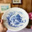 Miniature : Plat ancien rond "Ludlow" – Gien x Wedgwood (décor bleu)