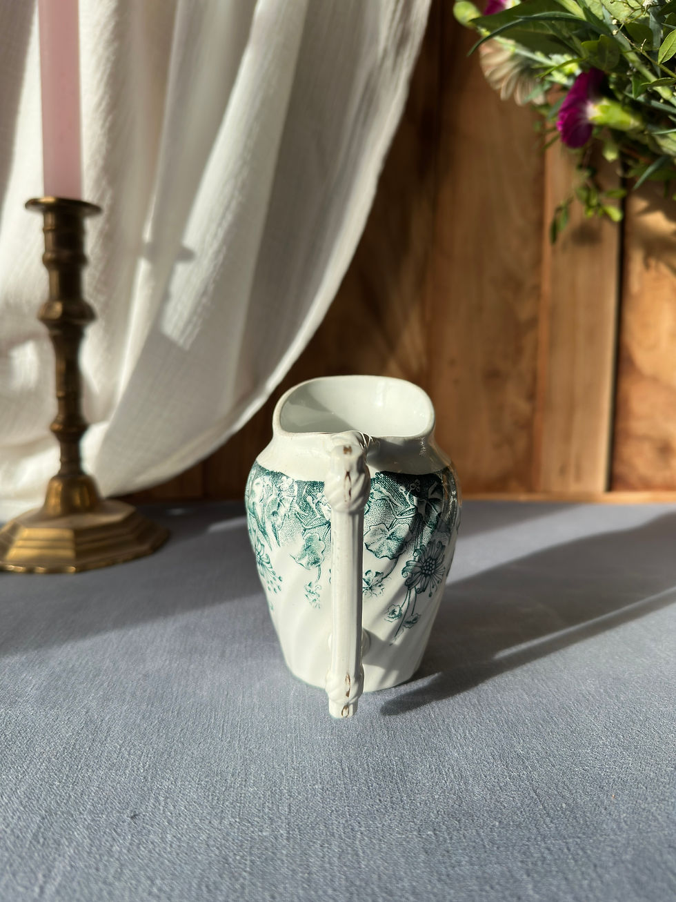 Miniature : Pot à lait ancien Saint-Amand & Hamage – modèle Lierre