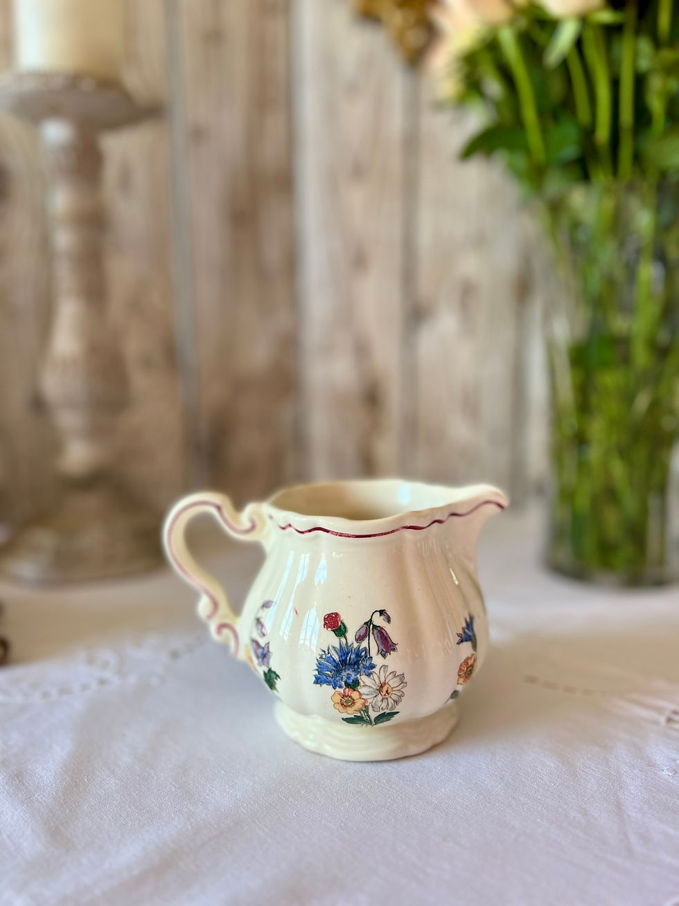 Petit pot à lait ancien Sarreguemines