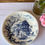 Miniature : Assiette ancienne "Ludlow" – Gien x Wedgwood (décor bleu)