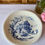 Miniature : Plat ancien rond "Ludlow" – Gien x Wedgwood (décor bleu)
