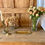 Miniature : Vide-poche ancien en laiton ciselé
