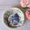 Miniature : Assiette ancienne "Ludlow" – Gien x Wedgwood (décor bleu)