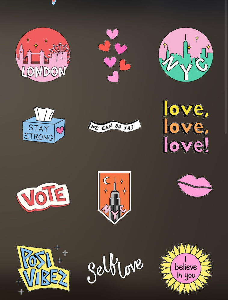 My Favorite IG Story Stickers