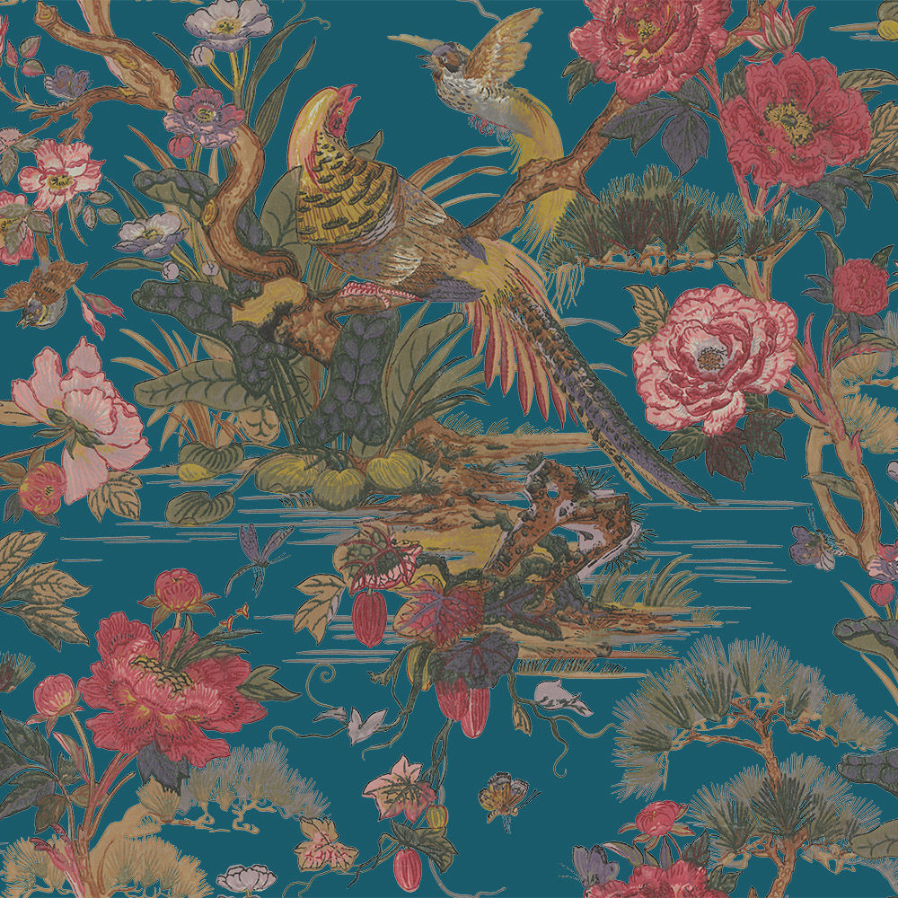 Tropical Pheasant - Teal