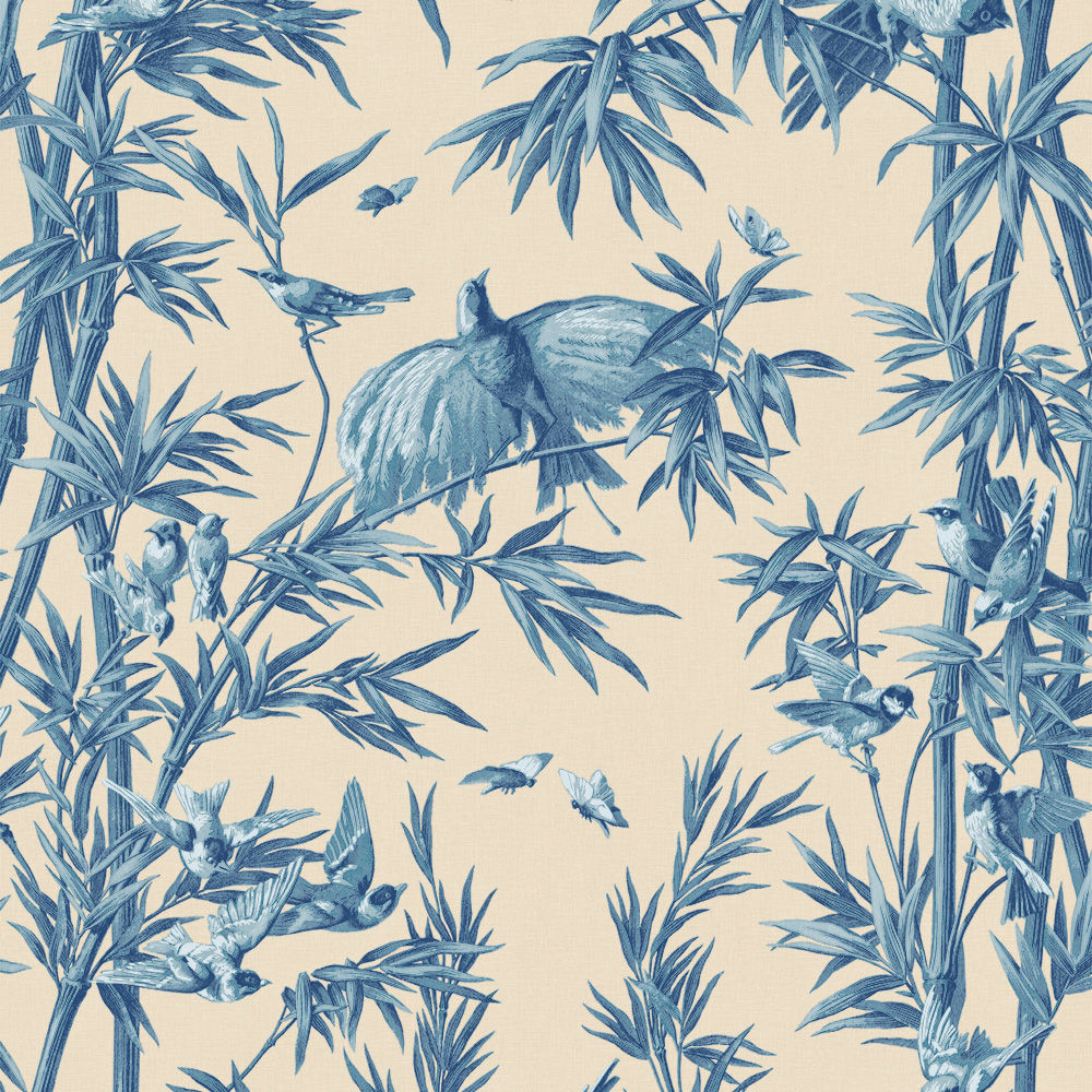 Ludaix Linen Toile - Blue